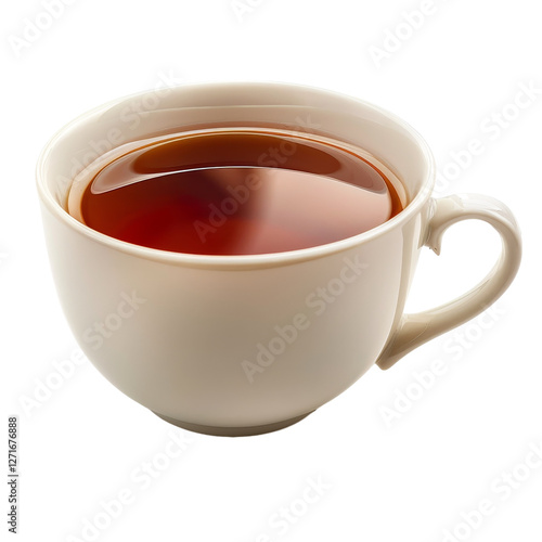 Wallpaper Mural cup of tea isolated on white background Torontodigital.ca