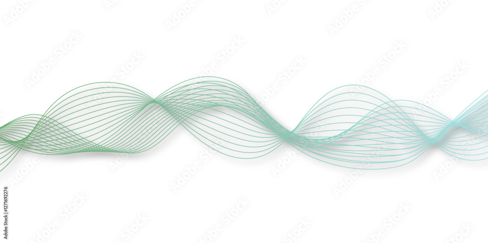Fototapeta premium abstract wave element for design pink and white. Design template for cover, business. Abstract dynamic color lines, waves. Vector geometric backgrounds.