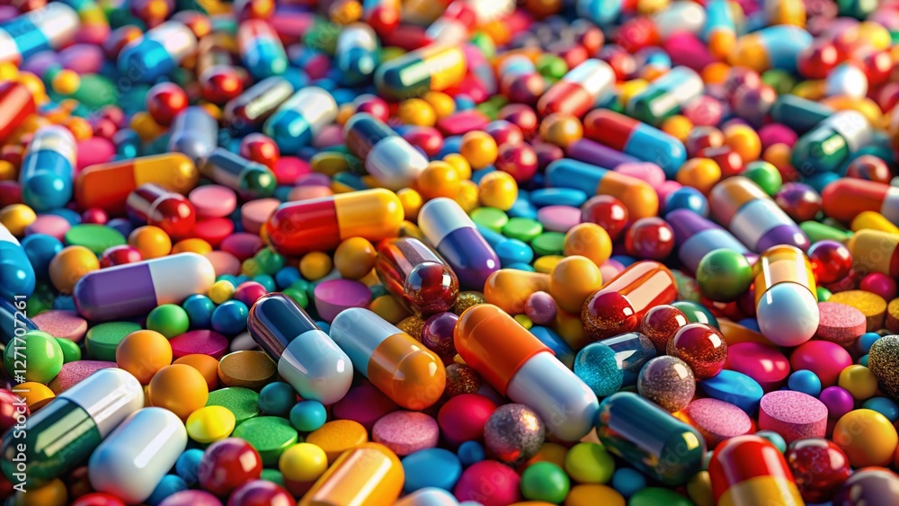 Colorful Pill Pattern, Abstract Medical Background, Pharmacy Texture, Drug Treatment Concept, Healthcare Design Colorful Pill Pattern, Abstract Medical Background, Pharmacy Texture, Drug Treatment Concept, Healthcare Design