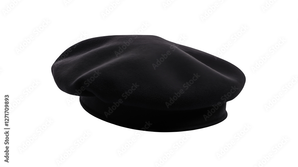 Classic Black Beret Fashionable Headwear for Style Classic Black Beret Fashionable Headwear for Style