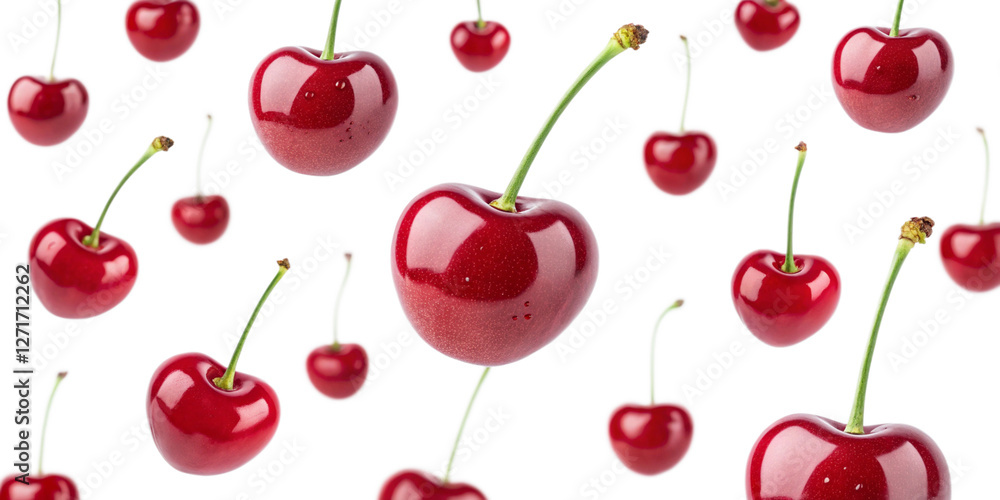 Fresh Cherries Floating in the Air, Isolated on Transparent Background
Realistic Floating Cherries on Transparent Background for Creative Design Fresh Cherries Floating in the Air, Isolated on Transparent Background
Realistic Floating Cherries on Transparent Background for Creative Design