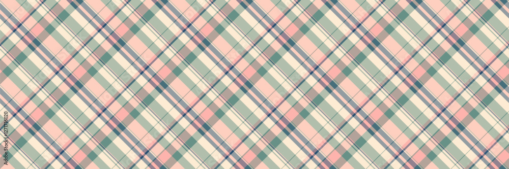 Elegant diagonal plaid pattern in soft pastel hues. Perfect for textiles, backgrounds, or website design. This charming, seamless texture evokes feelings of comfort and style. Elegant diagonal plaid pattern in soft pastel hues. Perfect for textiles, backgrounds, or website design. This charming, seamless texture evokes feelings of comfort and style.