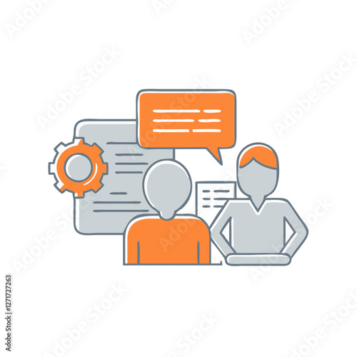 Business and office scenes coworker helping with project business leader explaining strategy, startup team with tech tools Business team brainstorming ideas on office whiteboard

