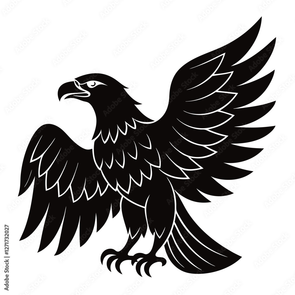 Fototapeta premium eagle vector illustration