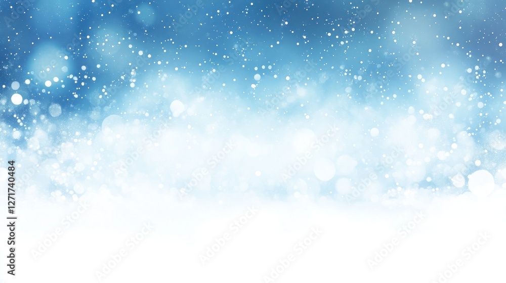 Winter Wonderland: A Serene Blue and White Abstract Background Winter Wonderland: A Serene Blue and White Abstract Background