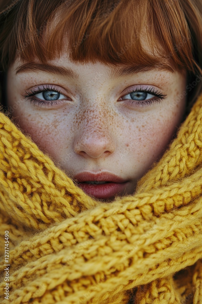 Person with Scarf Person with Scarf