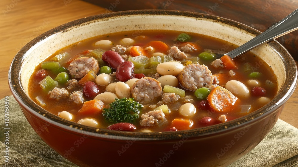 Hearty Vegetable Soup with Sausage: A Delicious and Nutritious Recipe Hearty Vegetable Soup with Sausage: A Delicious and Nutritious Recipe