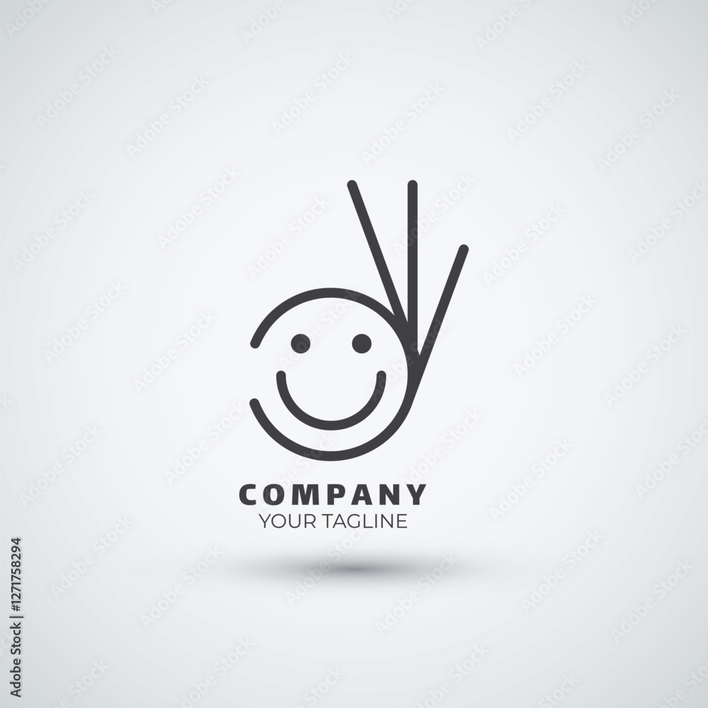 Good Smile Logo Design Icon Template Good Smile Logo Design Icon Template