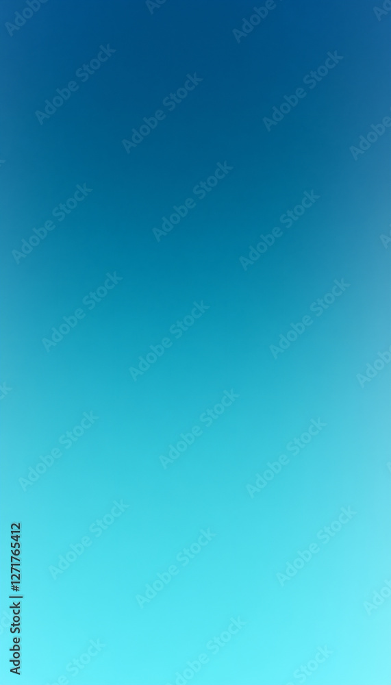 Obraz premium a soft gradient background in cool blue tones,