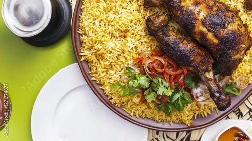 Scrumptious Chicken and Rice Dish: A Culinary Delight