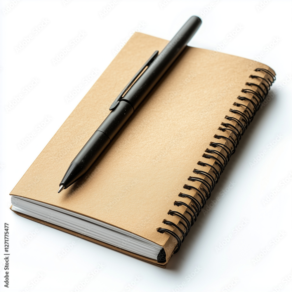 Notebook isolated on white background Generative ai Notebook isolated on white background Generative ai