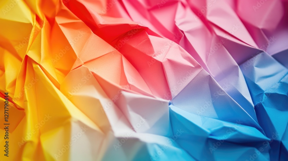 Obraz premium Folded Paper Background