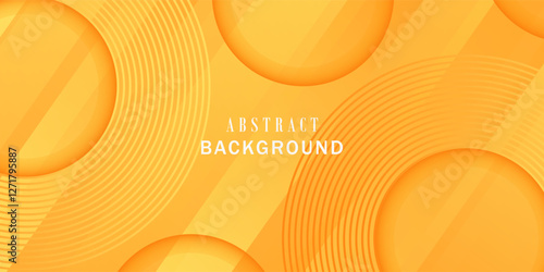 Abstract yellow and orange background with modern corporate concept
