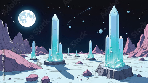 Crystal Desert Dreamscape