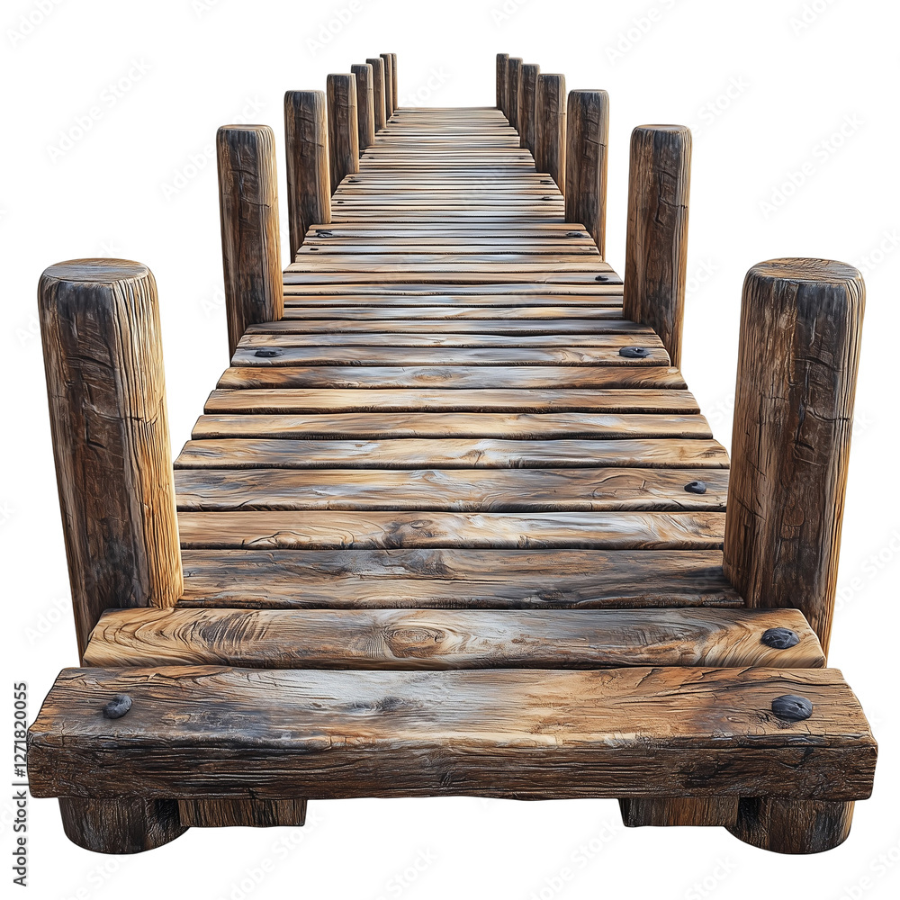 wooden chair on the beach