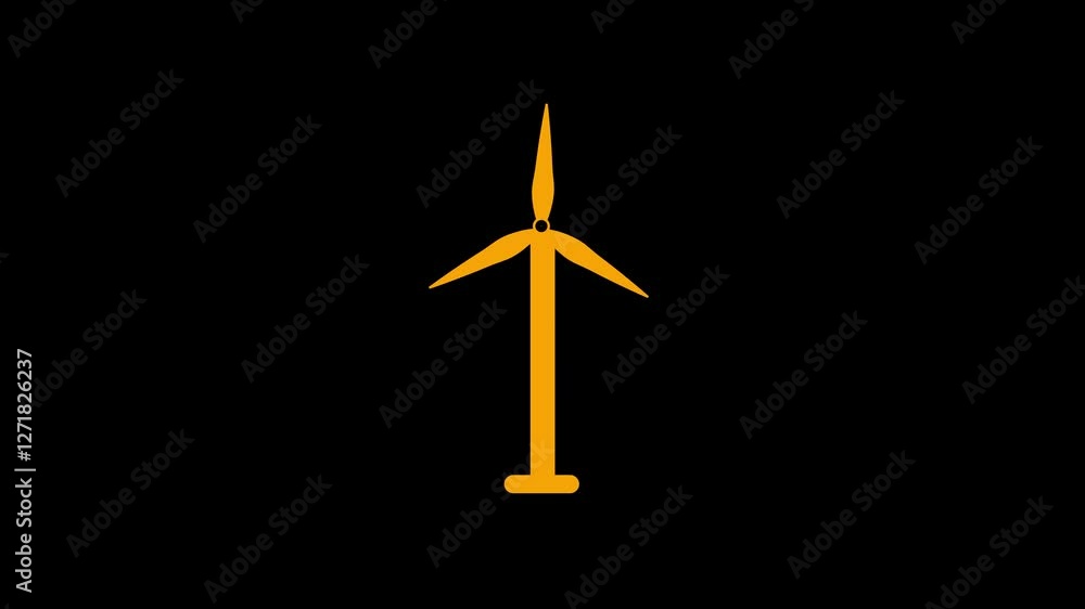 Windmill, alternative energy supply source icon. Simple wind turbine design.Wind turbine icons in tree different stroke sizes Windmill, alternative energy supply source icon. Simple wind turbine design.Wind turbine icons in tree different stroke sizes