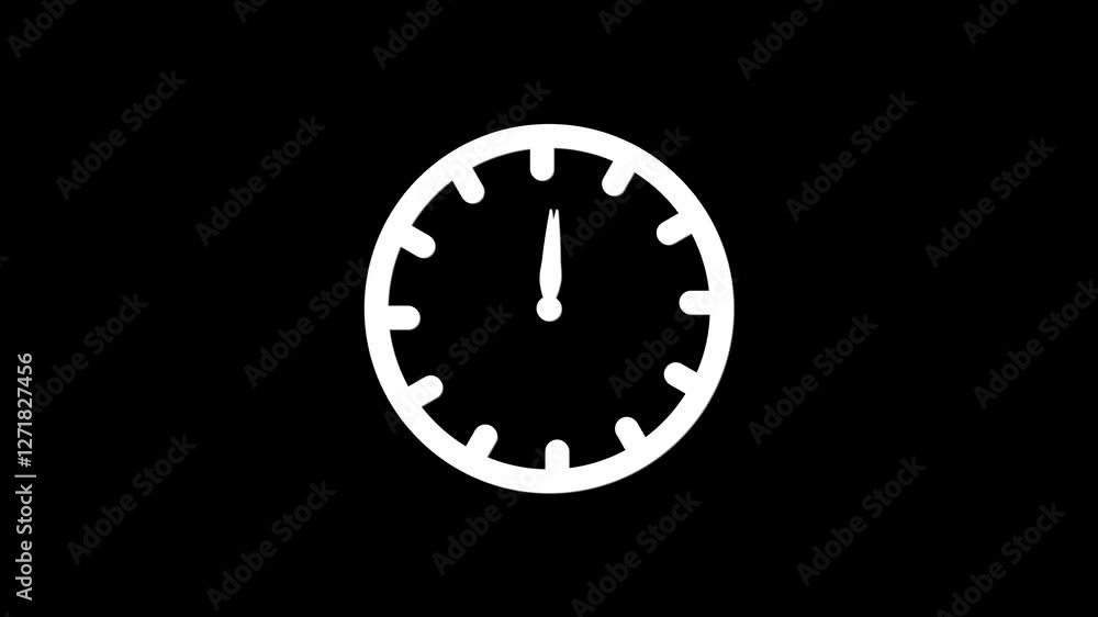 a simple clock or dial which was originally a german train station clock, Closeup of hands on clock face a simple clock or dial which was originally a german train station clock, Closeup of hands on clock face