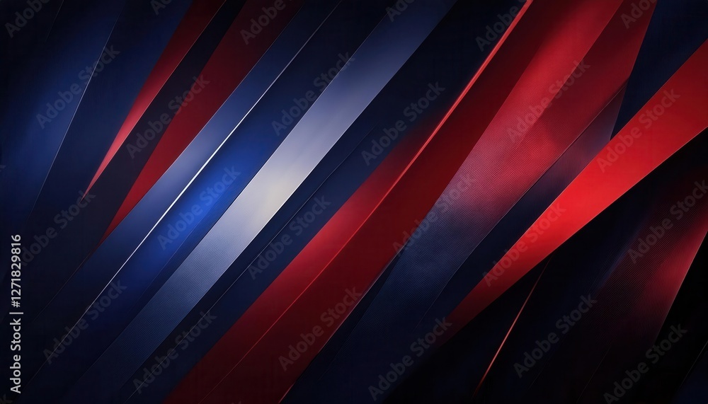 abstract modern red and blue geometric lines with metallic accents, gradient texture and dynamic shapes abstract modern red and blue geometric lines with metallic accents, gradient texture and dynamic shapes