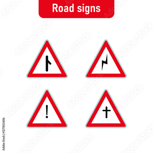 Free Download Road signs set - GFXLoad
