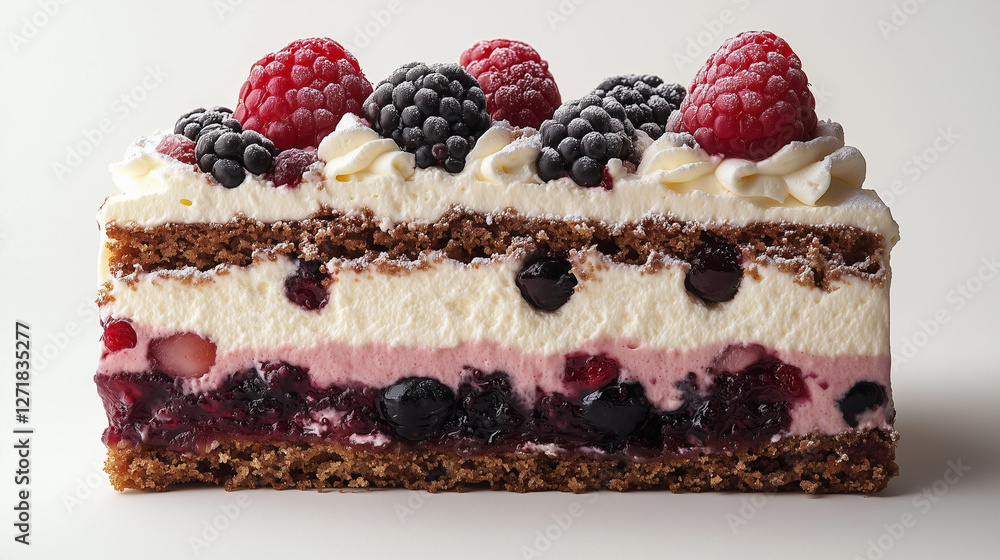 cake with berry cake with berry