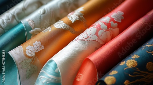 The Oriental connotation of exquisite costumes