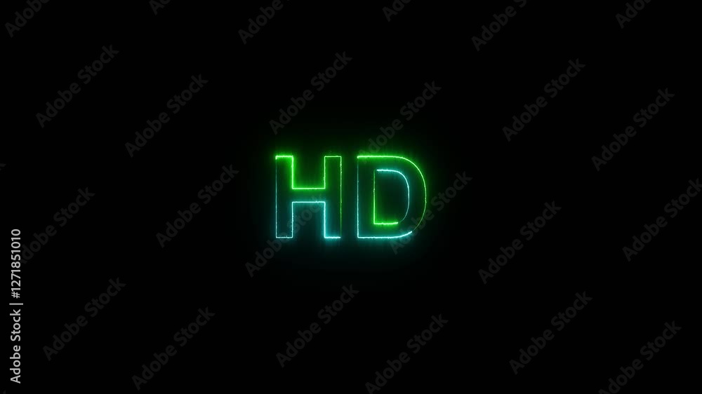 Neon Text Animation in HD with Glowing and Dynamic Effects screen displaying HD neon text in a dimly lit room Neon Text Animation in HD with Glowing and Dynamic Effects screen displaying HD neon text in a dimly lit room