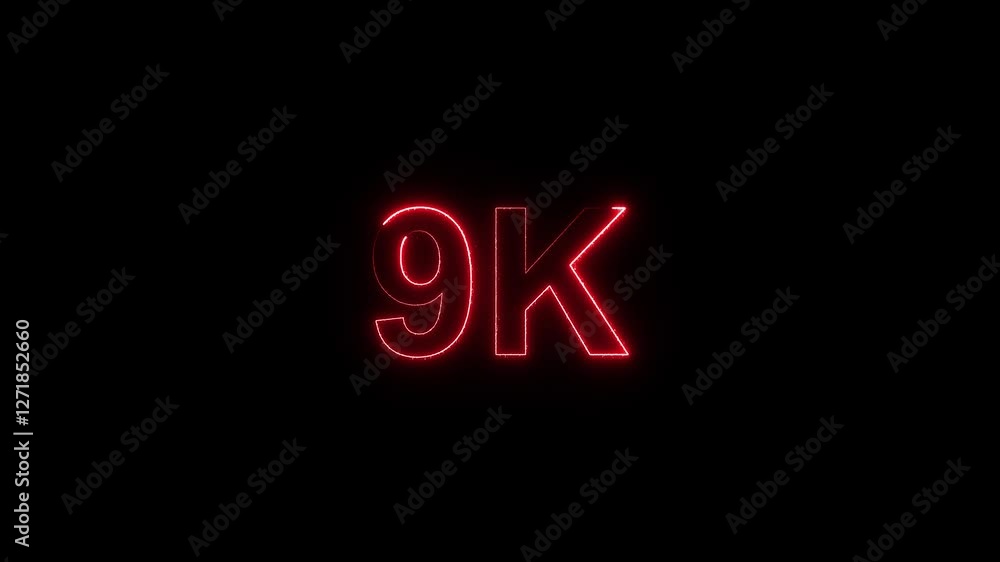neon 9k Follower neon Text And Firework Animation Subscribers,9k Subscription Animation Videos neon 9k Follower neon Text And Firework Animation Subscribers,9k Subscription Animation Videos