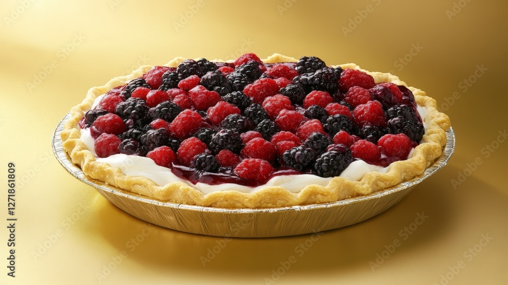 Scrumptious Mixed Berry Pie: A Sweet Summer Delight Scrumptious Mixed Berry Pie: A Sweet Summer Delight