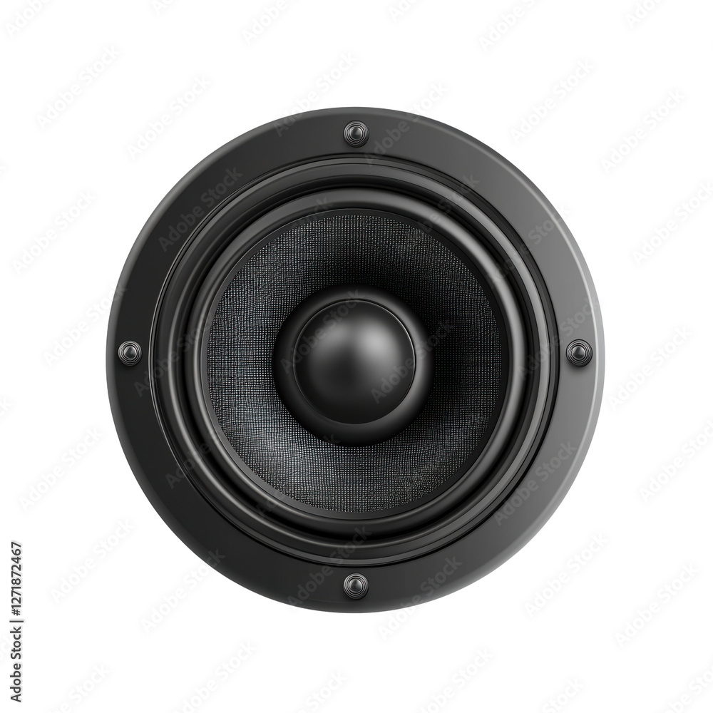 High-Quality Audio Speaker Design with Transparent Background High-Quality Audio Speaker Design with Transparent Background