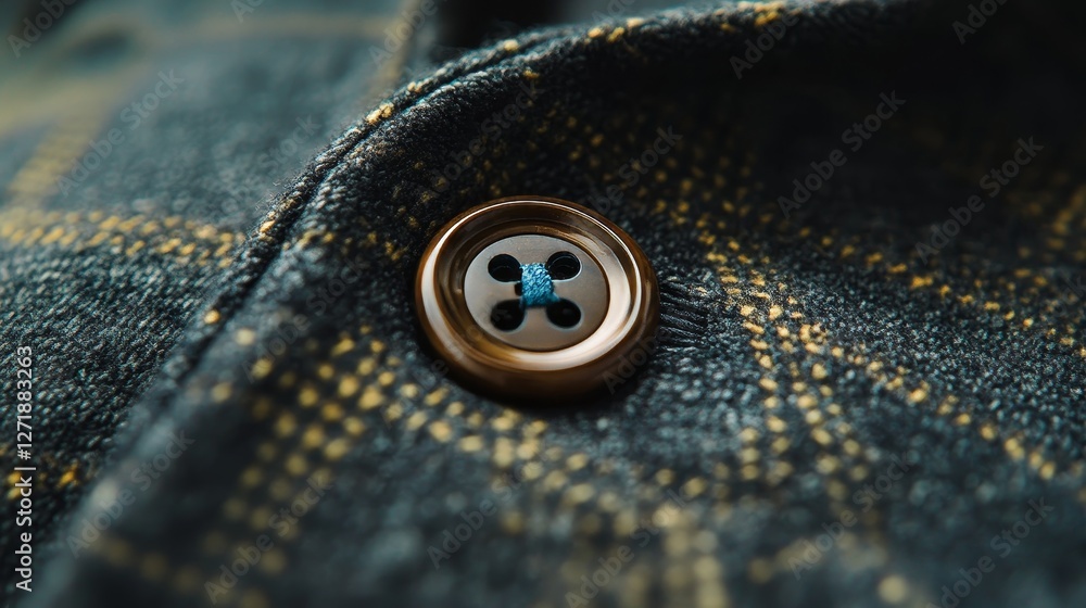 Pants button close up Pants button close up
