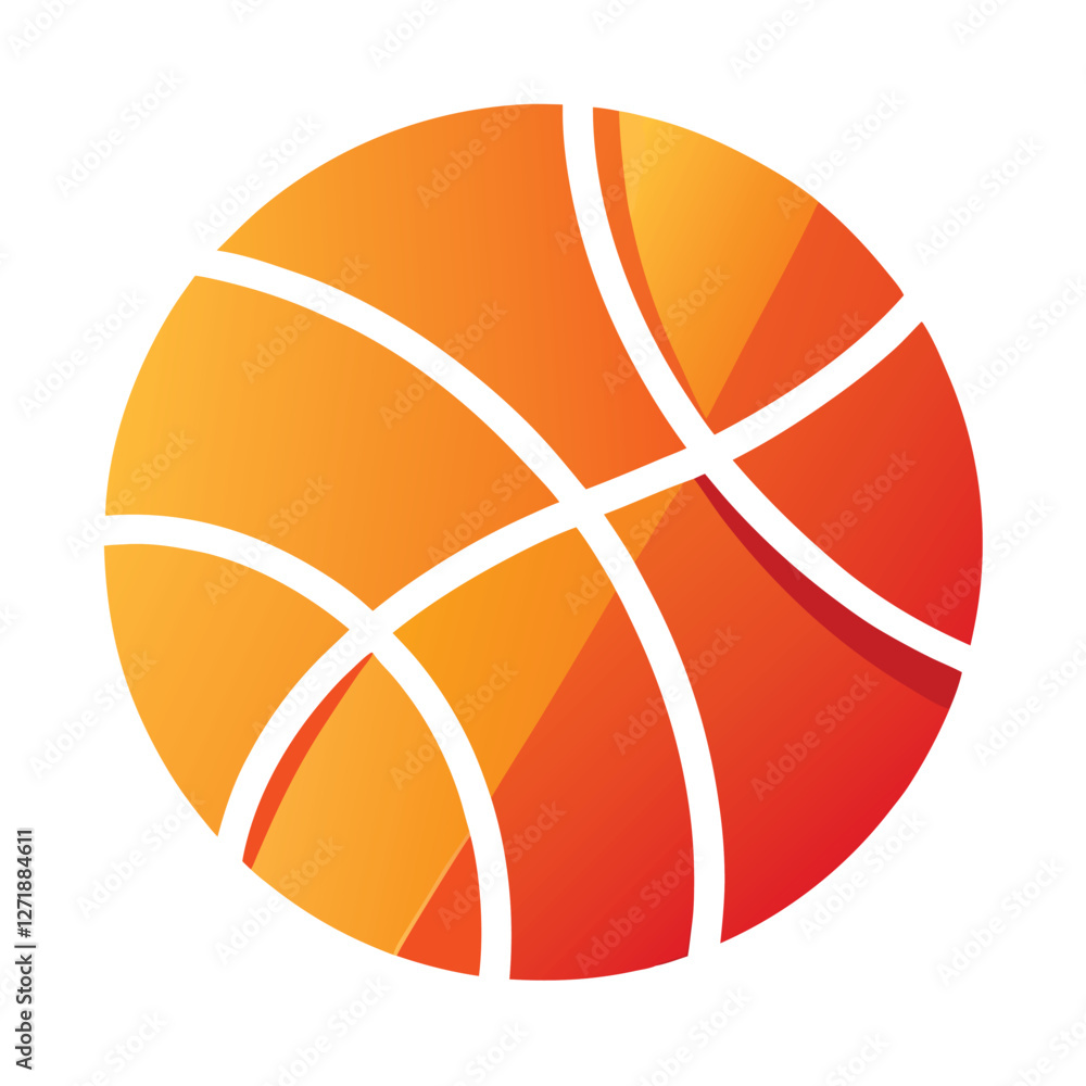 Obraz premium basketball vector image