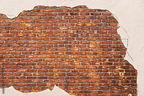 brick wall texture with des...