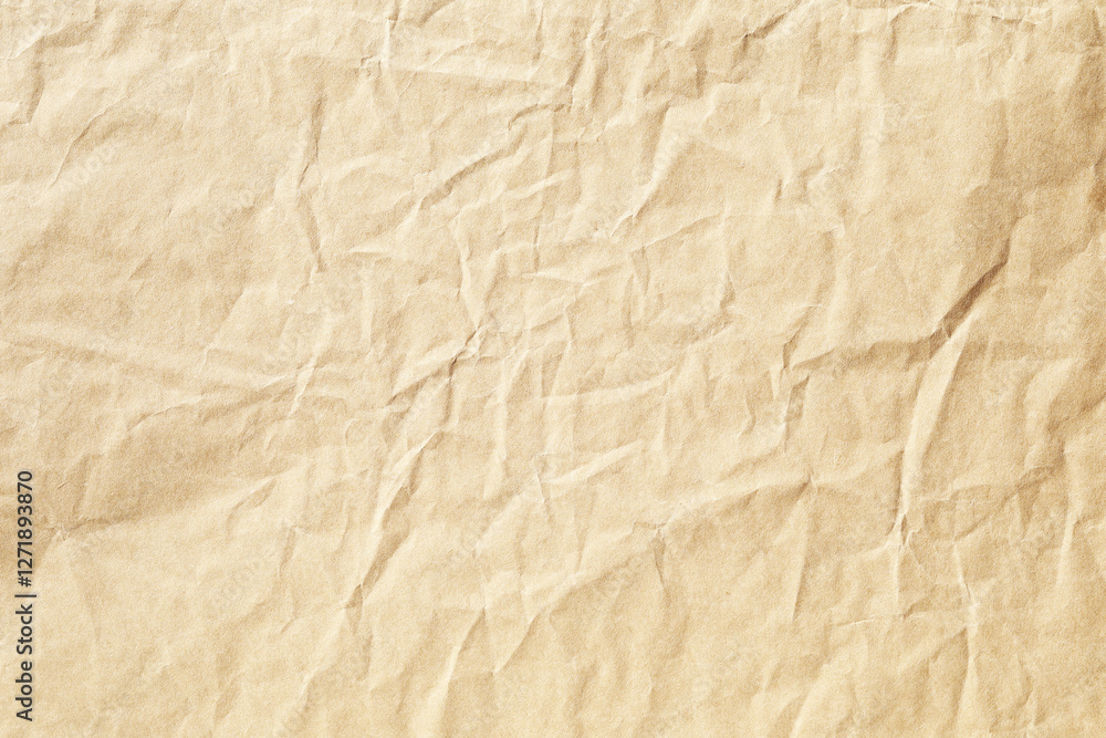 Yellow crumpled paper texture background Yellow crumpled paper texture background