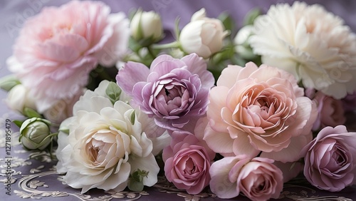 Detailed View of Ornamental Oregano Blooms