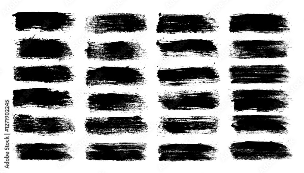 Grunge brush strokes, lines, ink smudges, hand-drawn scribble shapes. Handmade sketchy marks, acrylic stains, charcoal streaks. Paint textures, dry brush effect. Marker underline. Vector illustration Grunge brush strokes, lines, ink smudges, hand-drawn scribble shapes. Handmade sketchy marks, acrylic stains, charcoal streaks. Paint textures, dry brush effect. Marker underline. Vector illustration