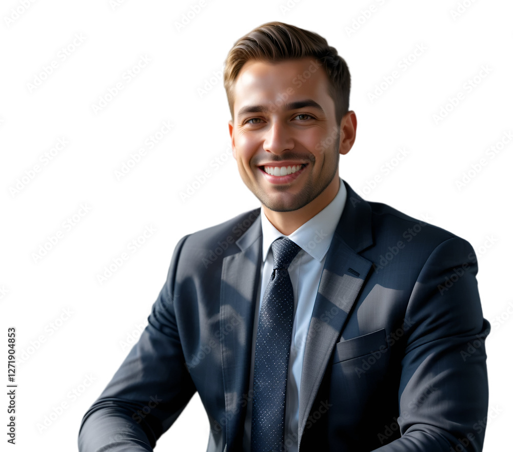 portrait of a handsome young man isolated portrait of a handsome young man isolated