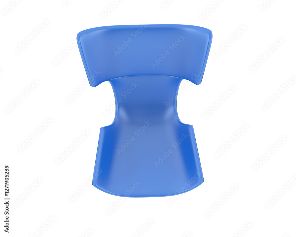 Modern Swivel Chair isolated on background. 3d rendering - illustration Modern Swivel Chair isolated on background. 3d rendering - illustration