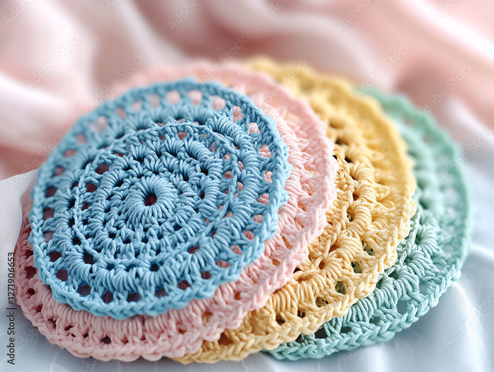 Obraz premium pastel coasters