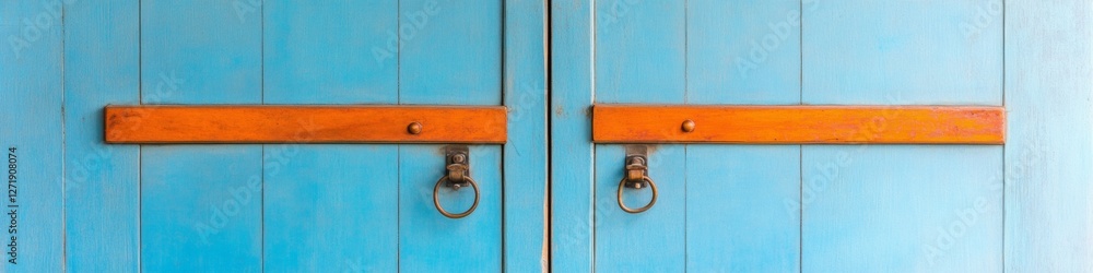 Rustic Aesthetic Design Weathered Wooden Saloon Doors with Metal Hinges on Timber Wall Architectural Essence for Heritage Interior Decor and Hospitality Branding Rustic Aesthetic Design Weathered Wooden Saloon Doors with Metal Hinges on Timber Wall Architectural Essence for Heritage Interior Decor and Hospitality Branding
