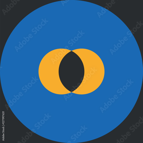 Bauhaus geometrical shape composition vector illustration