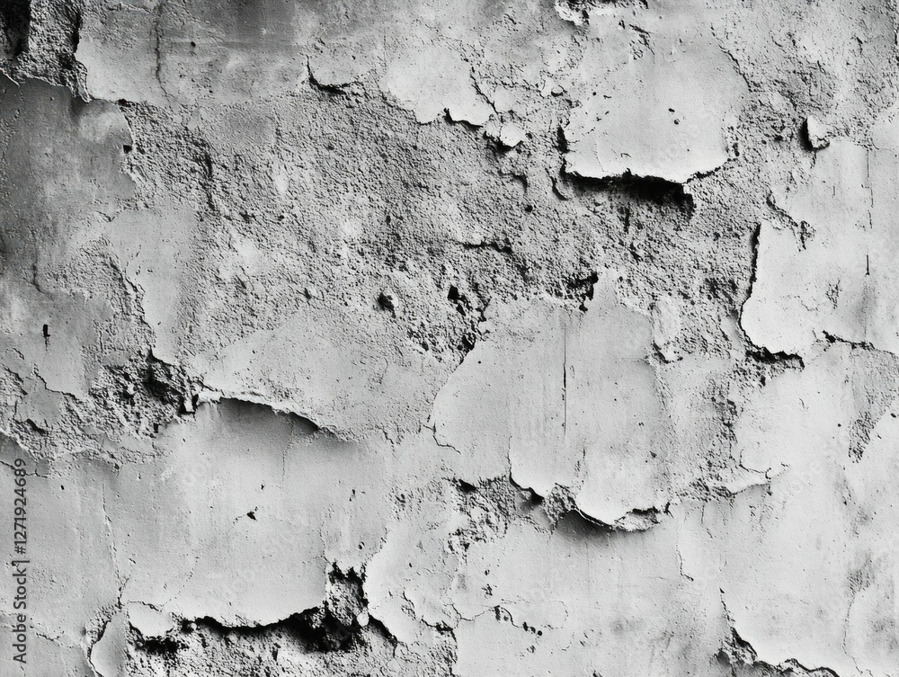 Obraz premium Peeling Concrete Wall