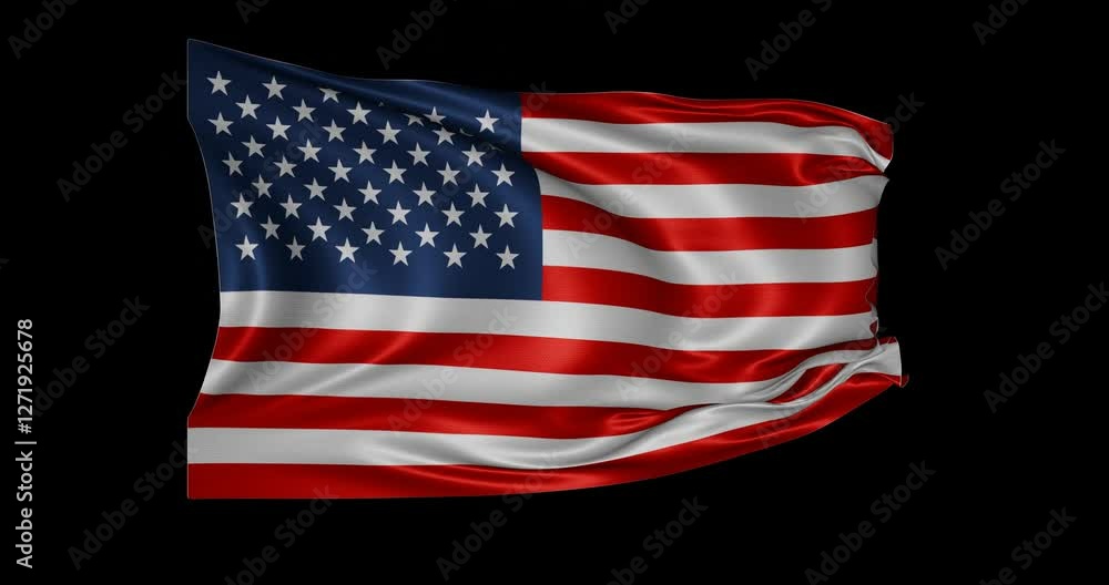 american flag on a black background american flag on a black background