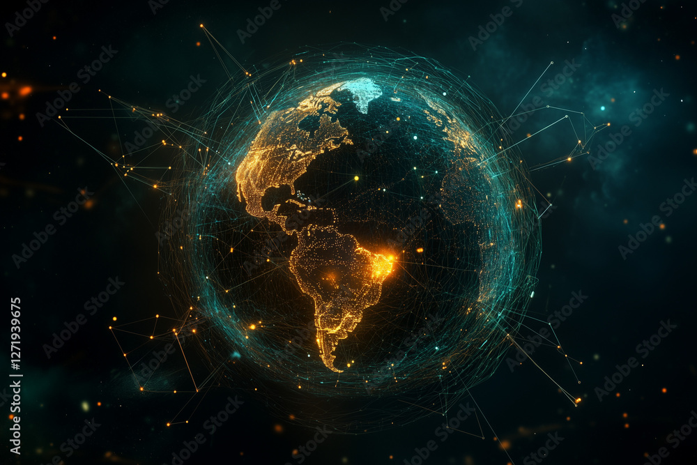 Obraz premium planet earth in space