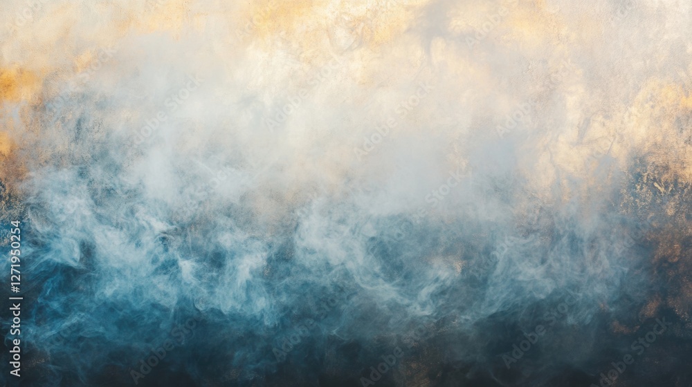 Abstract background with a textured concrete surface and a haze of mysterious smoke in the air. Abstract background with a textured concrete surface and a haze of mysterious smoke in the air.