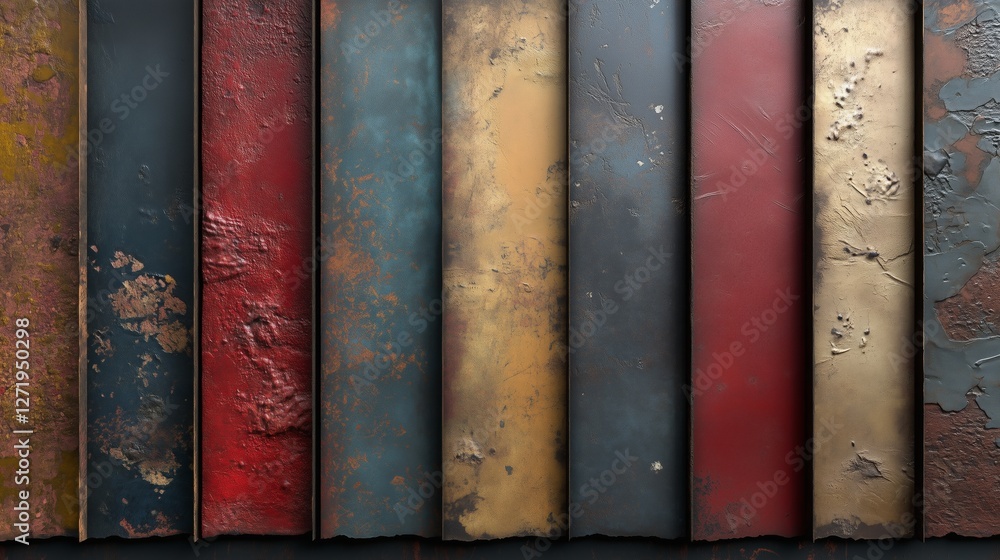 Industrial style with mottled colors Industrial style with mottled colors