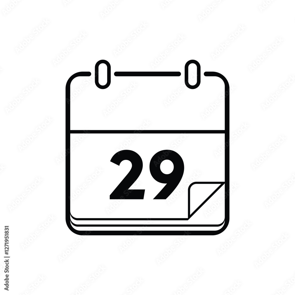 calendar icon isolated on white background calendar icon isolated on white background