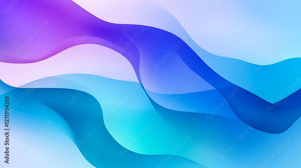 Fototapeta premium Innovative modern gradient design for newsletters, perfect for futuristic and digital themes