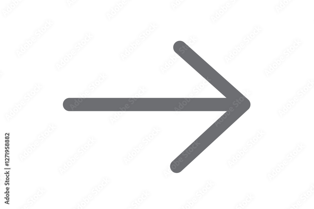 Straight pointed arrow icon. Black arrow pointing to the right. Black direction pointer Straight pointed arrow icon. Black arrow pointing to the right. Black direction pointer