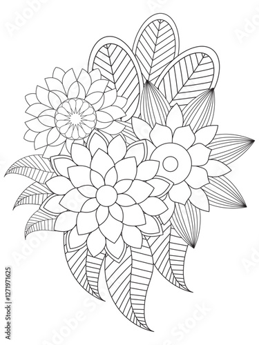 Print
You sent
Flowers Coloring Pages For Adules