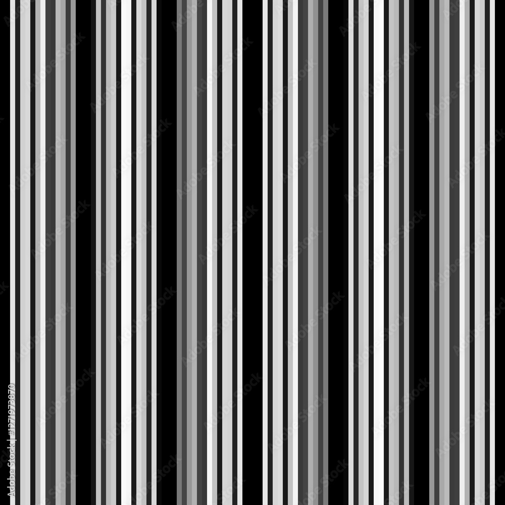 Fototapeta premium Black and white stripes abstract background overlay. Motion effect. Graphic illustration with transparent background.